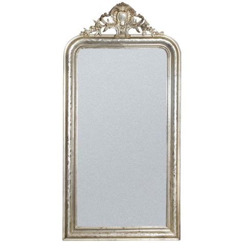 19th Century Silver French Mirror For Sale At 1stdibs