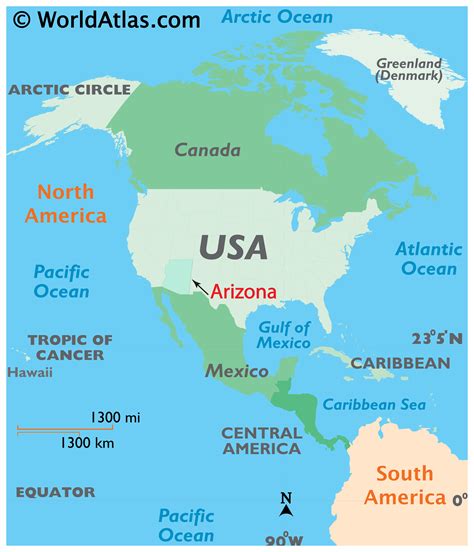 Arizona Map Geography Of Arizona Map Of Arizona