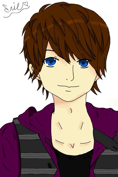 Anime drawings are mostly used in japanese comics or better known as manga. Teenage Boy (1) by ChocolateVocaloid on DeviantArt