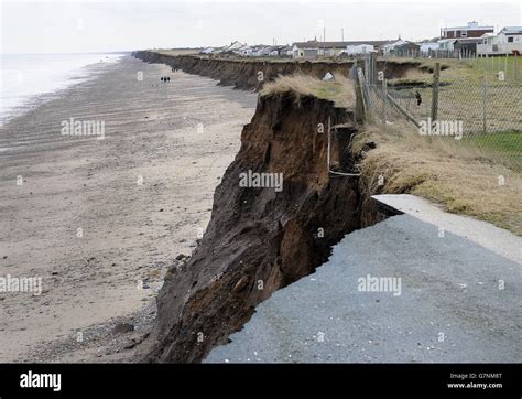 Rapid Coastal Erosion Hi Res Stock Photography And Images Alamy