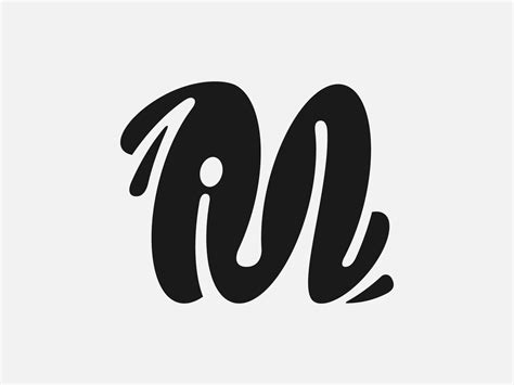 Th Letter M Logo Design Lettering Monogram By Satriyo Atmojo On