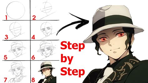 How To Draw Yoriichi Vs Muzan Step By Step Demon Slay