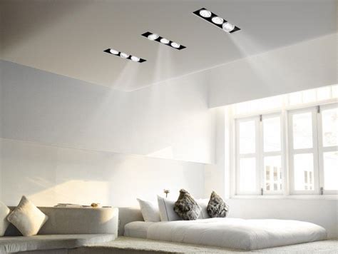 One way to come up with a lighting scheme for any room is to find things in the room which create rhythm in the a dropped ceiling in the bedroom. 10 Bedroom Recessed Lighting Ideas | YLighting Ideas