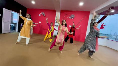 Karmawala Gidha Bhangra Step2step Dance Academy Youtube
