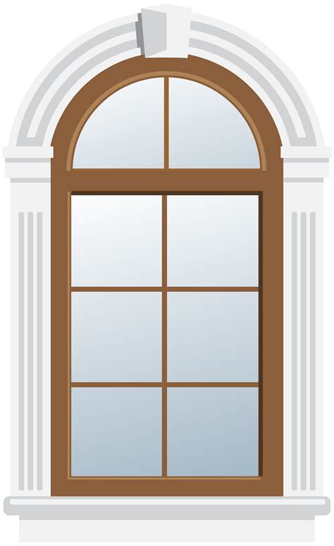 A window is an opening in a wall, door, roof or vehicle that allows the passage of light, sound, and/or air. Arch Window PNG Clip Art - Best WEB Clipart