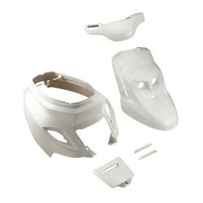 Kit carrosserie BCD V2 MBK Booster 04 blanc Pièces Carénage sur La