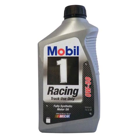 Mobil 1 104145 1 Sae 0w 50 Racing Synthetic Motor Oil 1 Quart Ebay