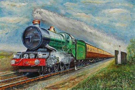 Steam Engine Painting At Explore Collection Of