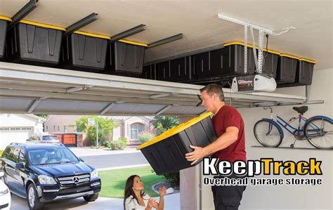 The best overhead garage storage must fulfill a number of safety features, the first one being clearance. Now you know what that space above your garage door was ...
