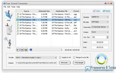 Free Sound Converter Un Logiciel Gratuit De Conversion Audio