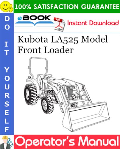 Kubota La525 Model Front Loader Operators Manual Pdf Download