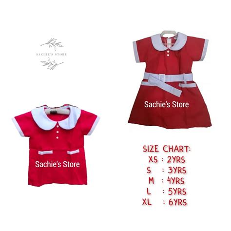 Deped Daycare School Uniform For Girls School Uniform Shopee