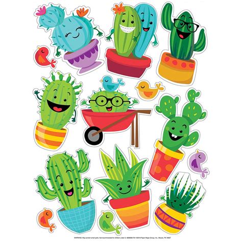 Such a cute #classroomdoor created using our 2 sided decorations from the 'a sharp bunch' theme. A Sharp Bunch Window Clings | Classroom decor, Cactus ...
