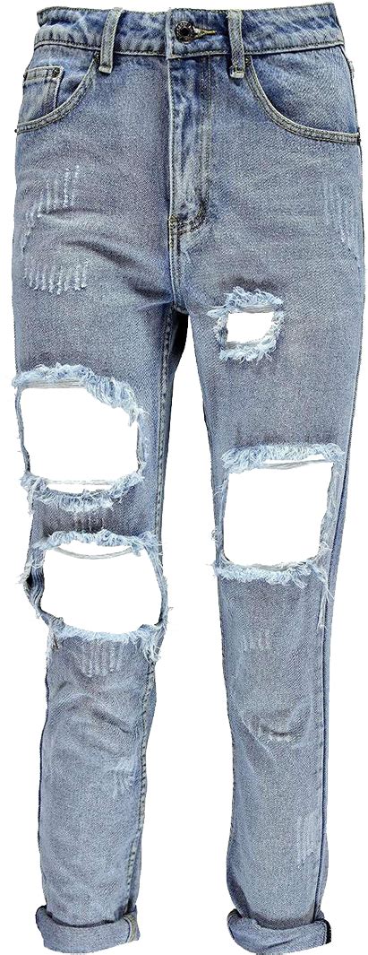 Unisex Pants Ripped Rip Jeans Sticker By Snoooy