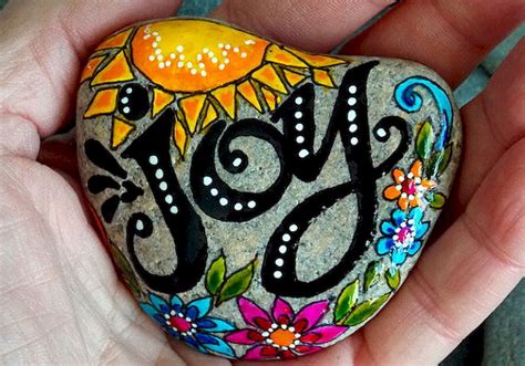 Diy Painted Rocks Ideas With Inspirational Words And Quotes 77 Rock