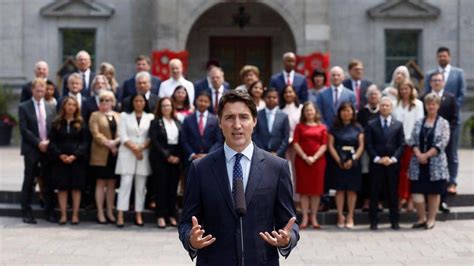 Canadas Prime Minister Trudeau Shuffles Cabinet In Major Overhaul