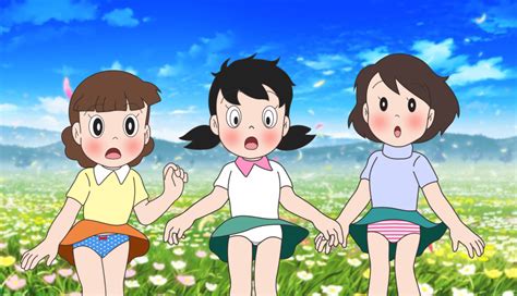 Maruyo Tsukigata Minamoto Shizuka Nakamura Doraemon Doraemon Absurdres Highres 3girls