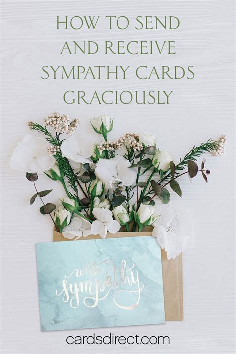 How To Send And Receive Sympathy Cards Graciously In 2021 Sympathy