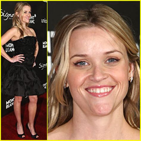 Reese Witherspoon Gets Montblanc Beautiful Reese Witherspoon Just Jared