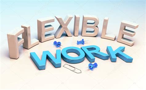 Flexible Working Workplace Flexibility — Stock Photo © Olivier26
