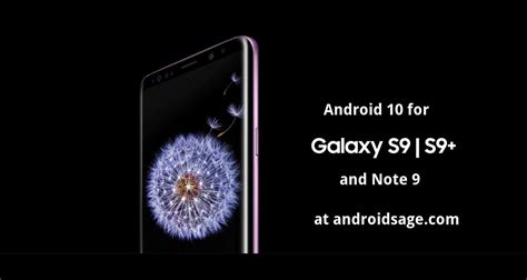 Download Stable Android 10 For Samsung Galaxy S9 And S9 One Ui 20
