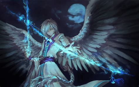 3840x2400 Anime Angel Boy With Magical Arrow 4k Hd 4k