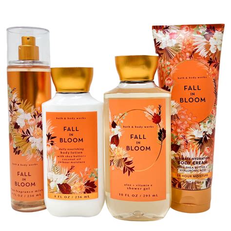 Bath and Body Works Fall in Bloom Gift Set - Includes Fine Fragrance