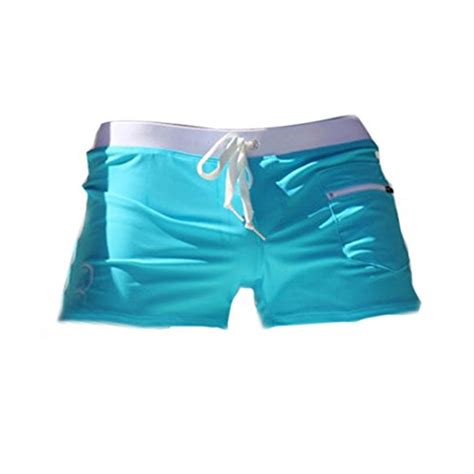 Hot Sexy Man Swimming Trunks Swimsuits Surf Board Beach Wear Pouch