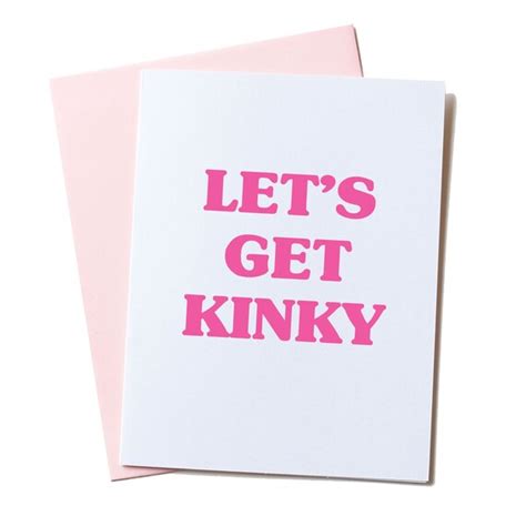Kinky Card Sex Cards Naughty Valentine S Card Dirty