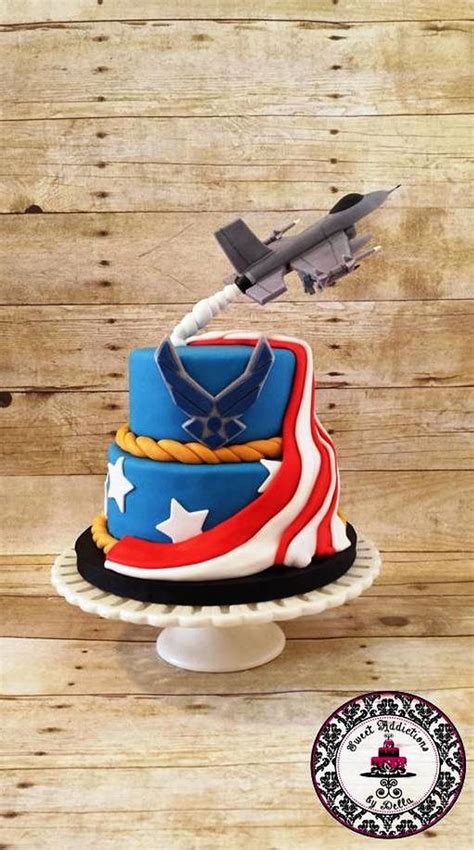 Air Force Cake Decorated Cake By Tastebuds Cakery Cakesdecor