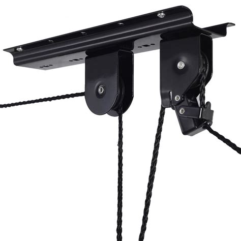 New Bike Bicycle Lift Ceiling Mounted Hoist Storage Garage Hanger