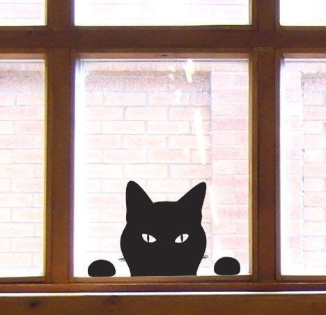 Peeping tom is a chilling, methodical look at the psychology of a killer, and a classic work of voyeuristic cinema. Cat Window Sticker - Cat Wall Sticker, Peeping Tom decal ...