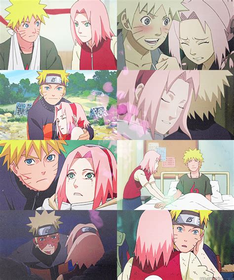Naruto And Sakura Moments Naruto Shippuden Anime Narusaku Romantic