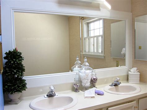 It's really an easy diy project that can easily elevate your bathroom without a lot of money or a lot of effort. How to Frame a Bathroom Mirror