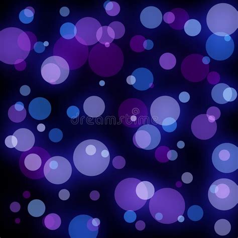 Abstract Bokeh Light Vintage Background Vector Illustrationeps 10