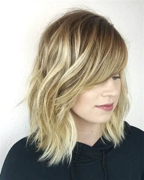 30 Best Long Bob Haircuts With Bangs Express Your Personality