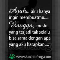 Animasi Kata2 Mutiara Untuk Ayah DP BBM | Gambar Berkata
