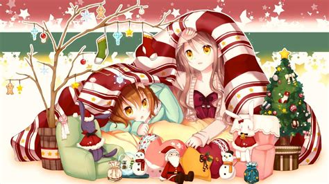 Anime Merry Christmas Hd Wallpapers Wallpaper Cave