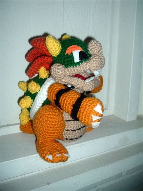 Crochet Amigurumi Super Mario Brothers Bowser