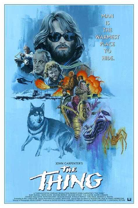 The Thing By Paul Mann Home Of The Alternative Movie Poster Amp