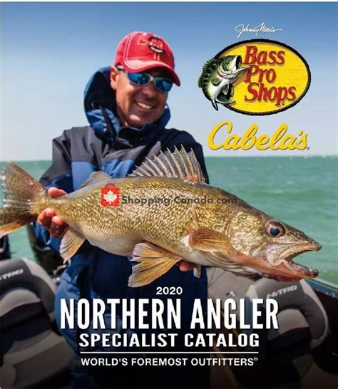 Bass Pro Shops Canada Flyer Northern Angler Specialist Catalog April 14 December 26