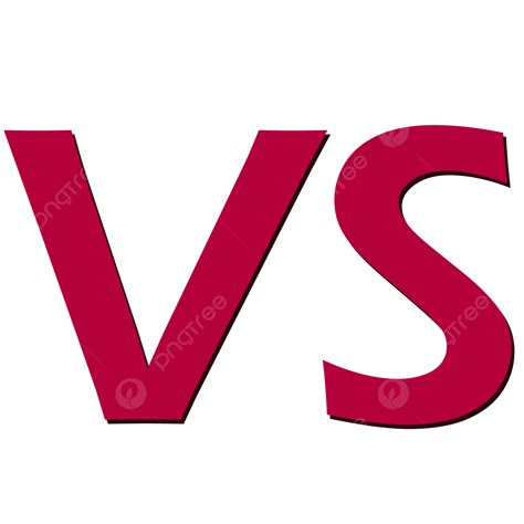Versus Clipart Transparent Background Vs Versus Letters Logo Icon