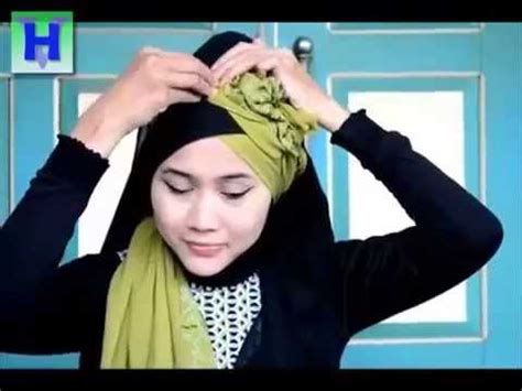 Tutorial Hijab Paris untuk Pesta by Didowardah - YouTube