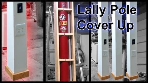 Lally Column Cover Up With Outlets | Lally columns, Lally column cover