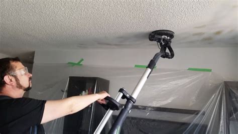 How to smooth a popcorn ceiling. Popcorn ceilings get a new, smooth surface | The Star