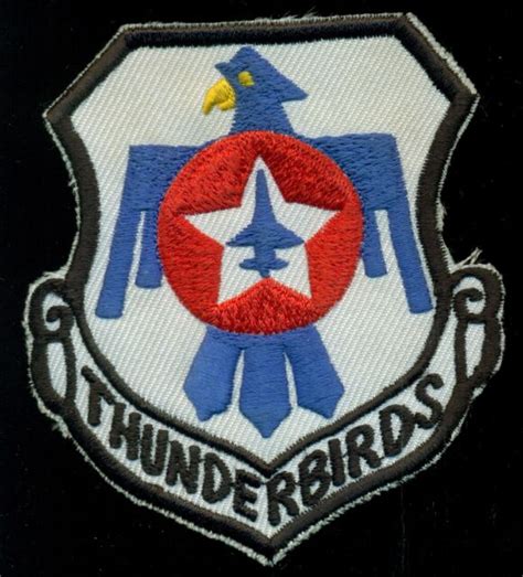 Usaf Air Demonstration Squadron Thunderbirds Patch S 15 Ebay