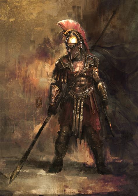 Heroic Fantasy Fantasy Armor Medieval Fantasy Sparta Warrior Greek