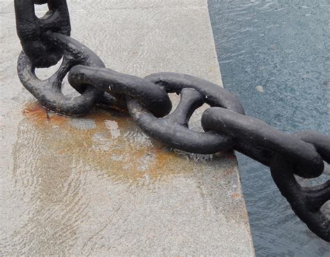 Heavy Duty Anchor Chain Photograph By Terry Cobb Pixels