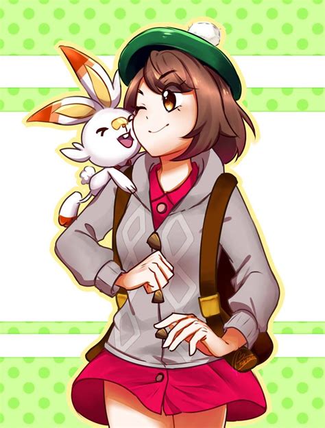 Pokemon Sword Shield Female Trainer By Levichuu On DeviantArt New