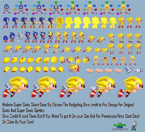 Modern Super Sonic Remasteredoriginal By Elesmo By Thegoku7729 On